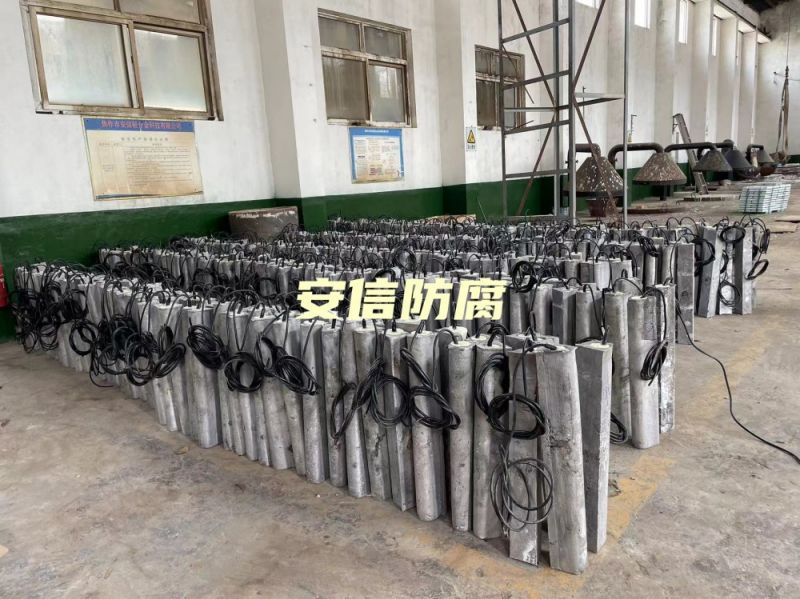 我公司鎂陽(yáng)極，鋁合金陽(yáng)極，鋁犧牲陽(yáng)極，鎂陽(yáng)極，鎂合金犧牲陽(yáng)極在呼和浩特?zé)捰蛷S的使用被評(píng)為優(yōu) 秀生產(chǎn)商
